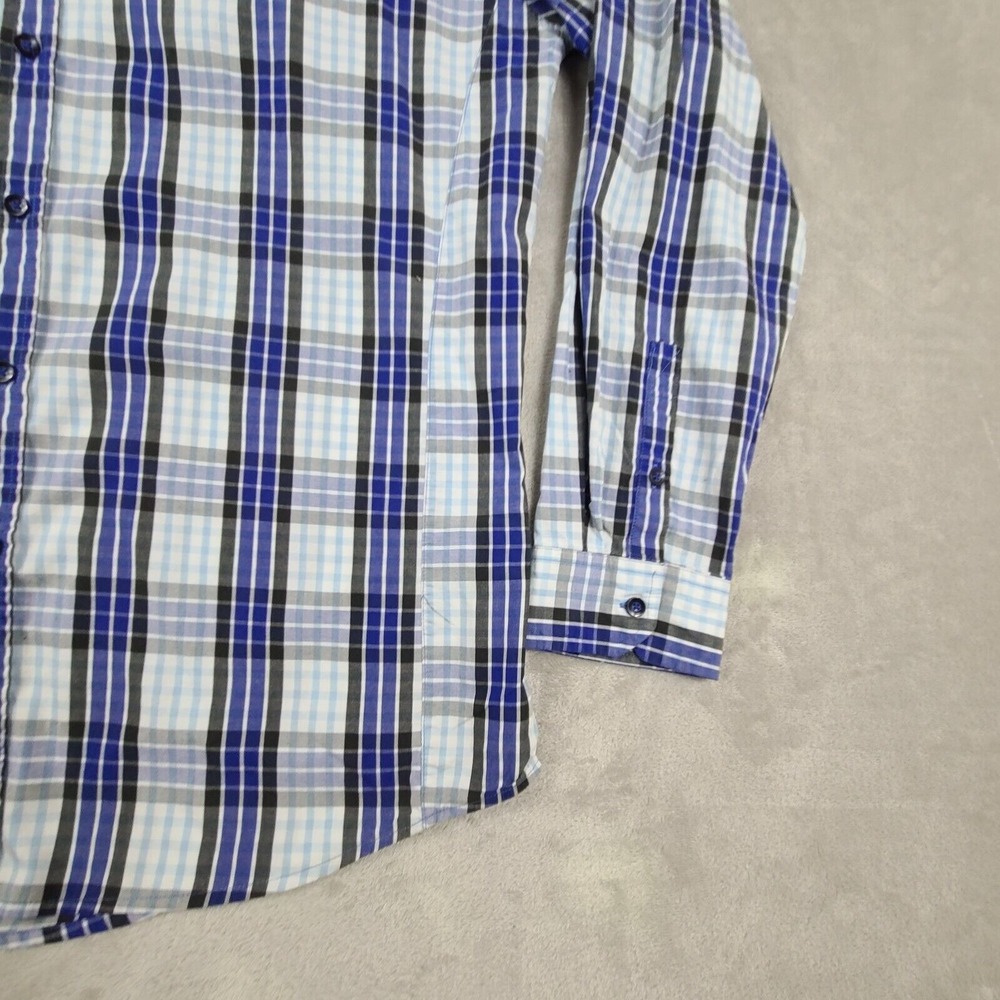 Ecko Unltd Plaid Button Down Shirt Long Sleeve Casual 3XL - Picture 3 of 14